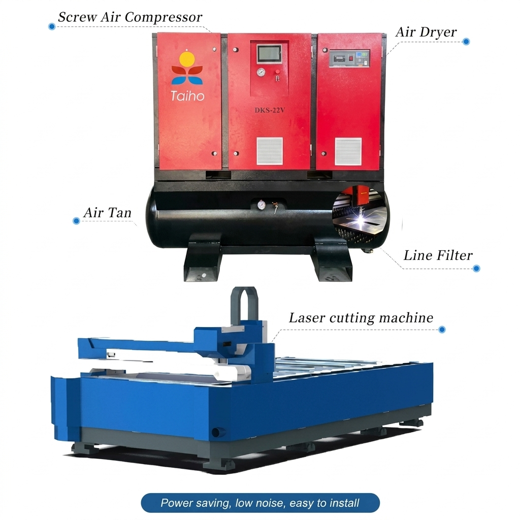 cnc screw air compressor