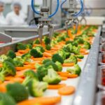 Food factory packaging line machinery